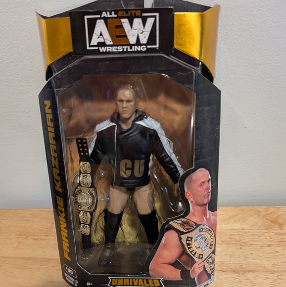 AEW Wrestling Action Figure Frankie Kazarian Brand New with tag - Picture 1 of 2